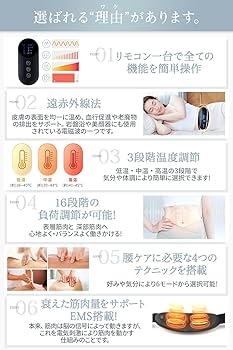 Amazon.co.jp: [ボディケアのプロと共同開発x腰をじんわり